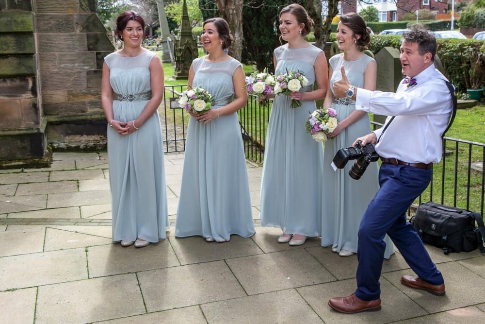 Flamboyant photographer John McCulloch John McCulloch Studio 900 wedding photographer