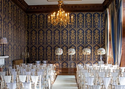 Ceremony Room Soughton Hall wedding
